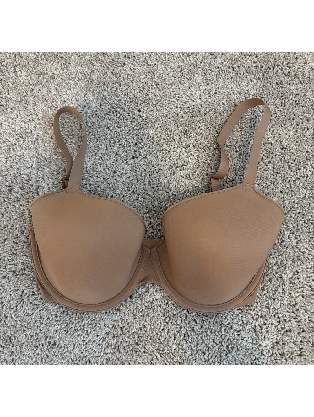 Skims Nude Bra Lightly Lined Full Coverage Bra Smoothing Intimates  34 DDD EUC